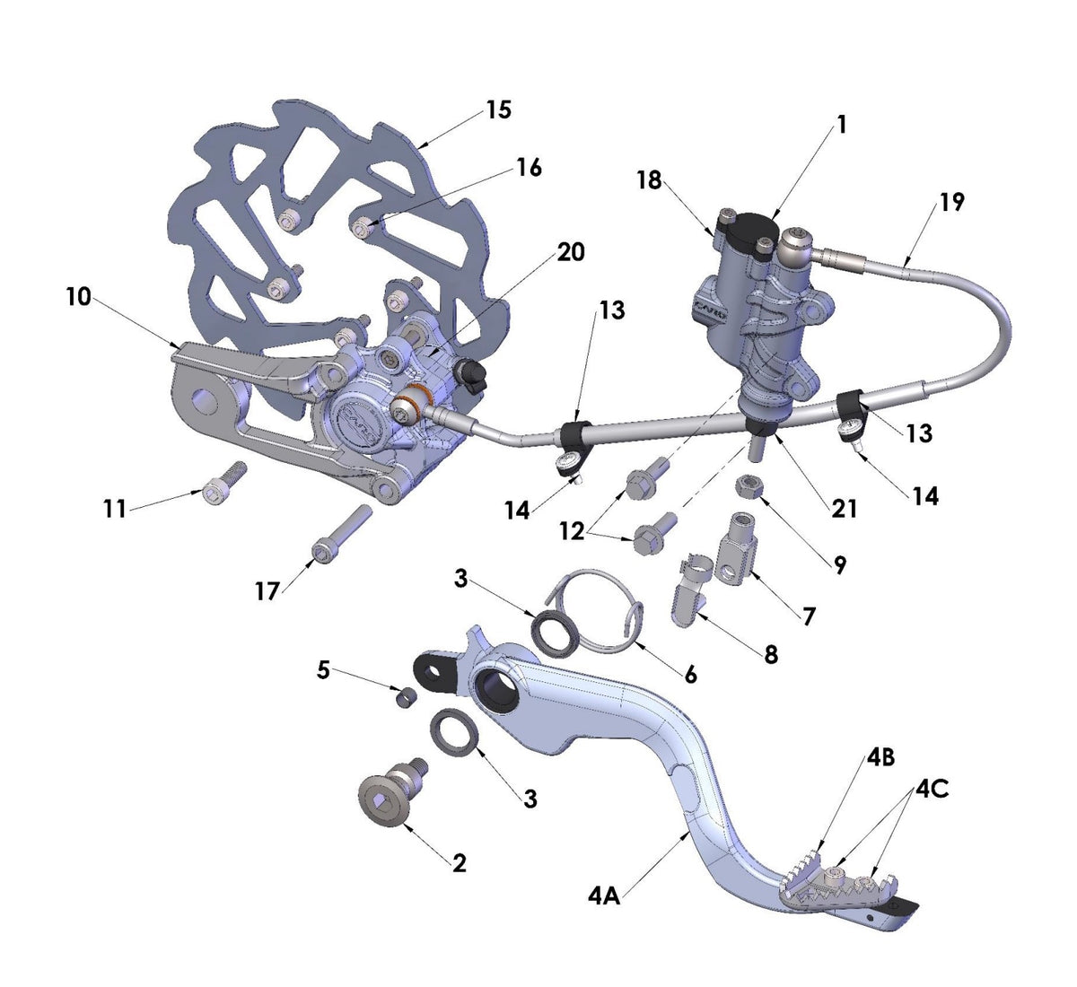 2024 Cx50 - Brakes, Rear (jr P3) – Carolina Cobra