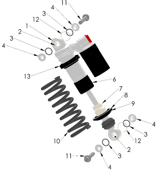 2017 - 2020 CX50 - SHOCK, EXTERNAL (FWE/KING)